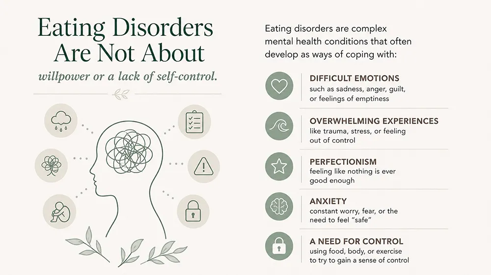 Eating Disorder Therapy Infographic